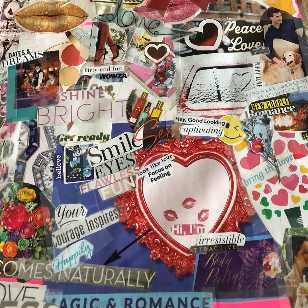 Vision Board Handmade 4 You Life Goals Plan Future